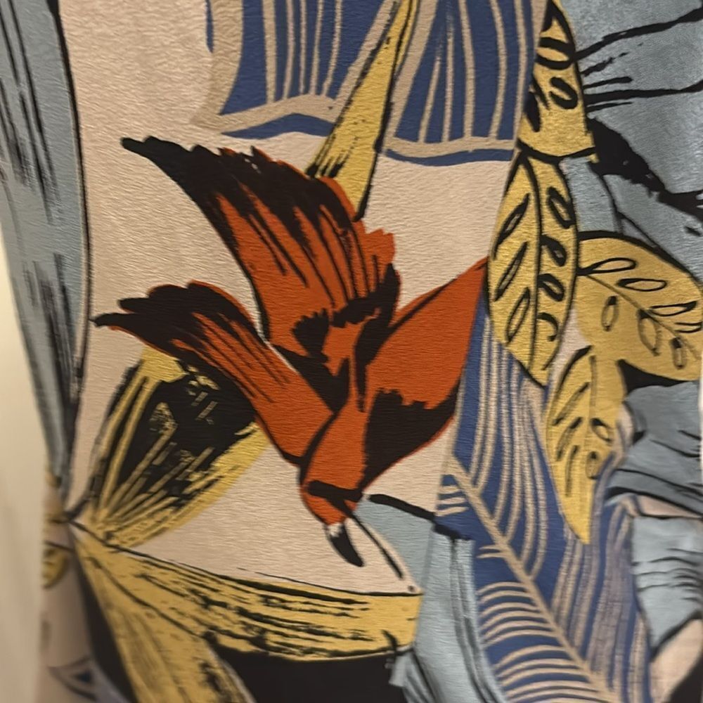 Scanlan Theodore Tropical Print Spaghetti Strap Top, Us8 — image 4 of 8